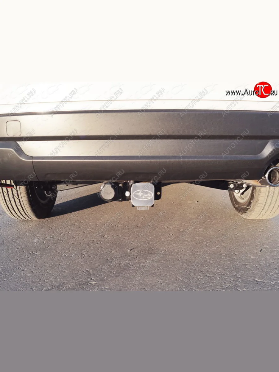 Фаркоп (тягово-сцепное устройство) TCC Subaru Forester SK/S14 дорестайлинг (2018-2021) (Оцинкованный, шар E)  в Самаре Самарской области