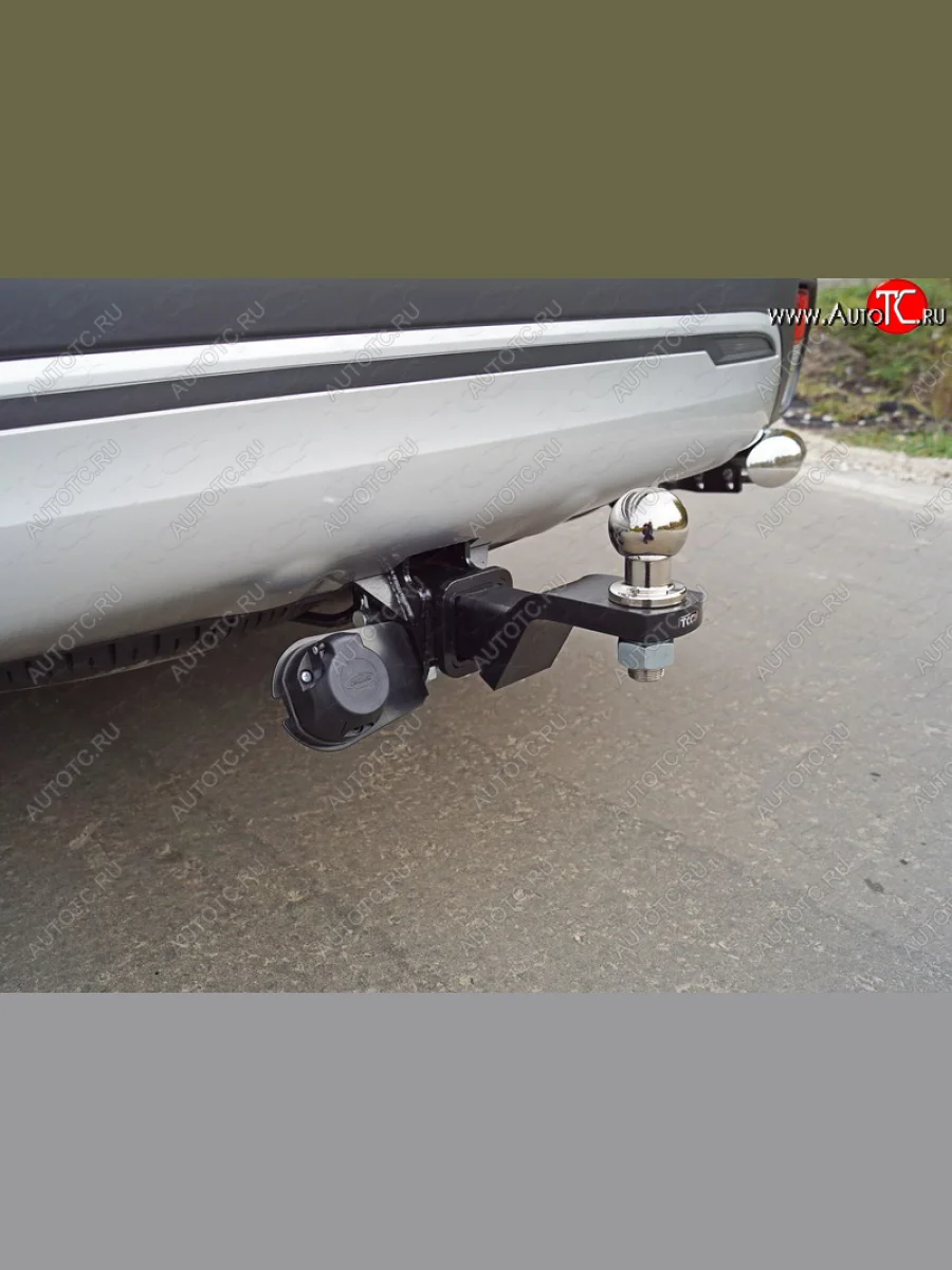 Фаркоп (тягово-сцепное устройство) TCC Mitsubishi Outlander GF 2-ой рестайлинг (2015-2018) (Оцинкованный, шар E)  в Самаре Самарской области