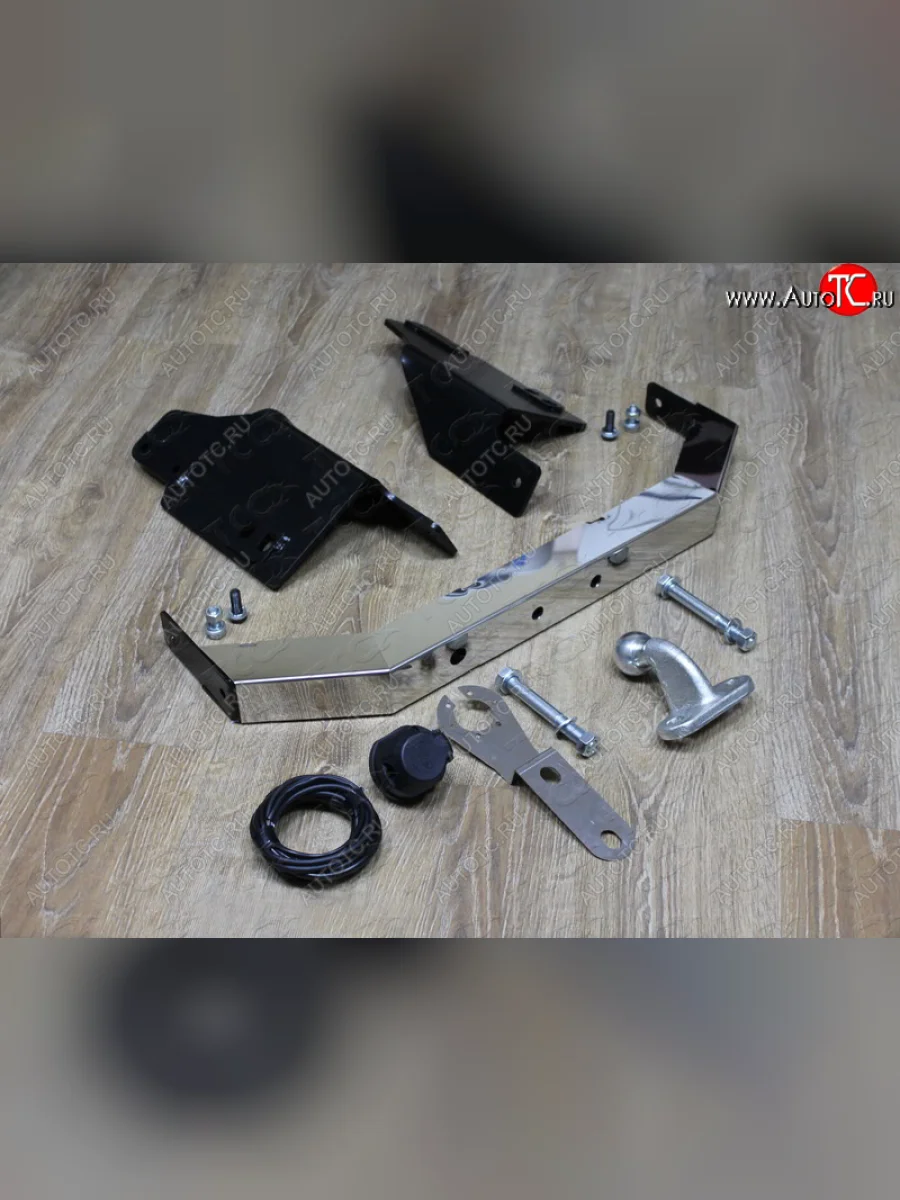 Фаркоп (тягово-сцепное устройство) TCC (надпись Lexus) Lexus GX460 J150 дорестайлинг (2009-2013) (Оцинкованный, шар F)  с доставкой в г. Пермь