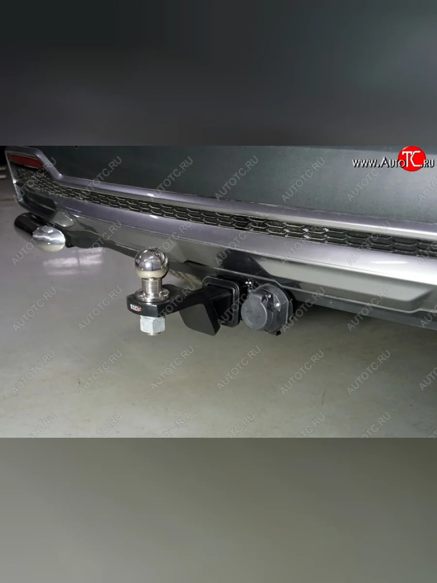 Фаркоп (тягово-сцепное устройство) TCC  KIA Sorento (2020-2022) MQ4 (Оцинкованный, шар E)  в Самаре Самарской области