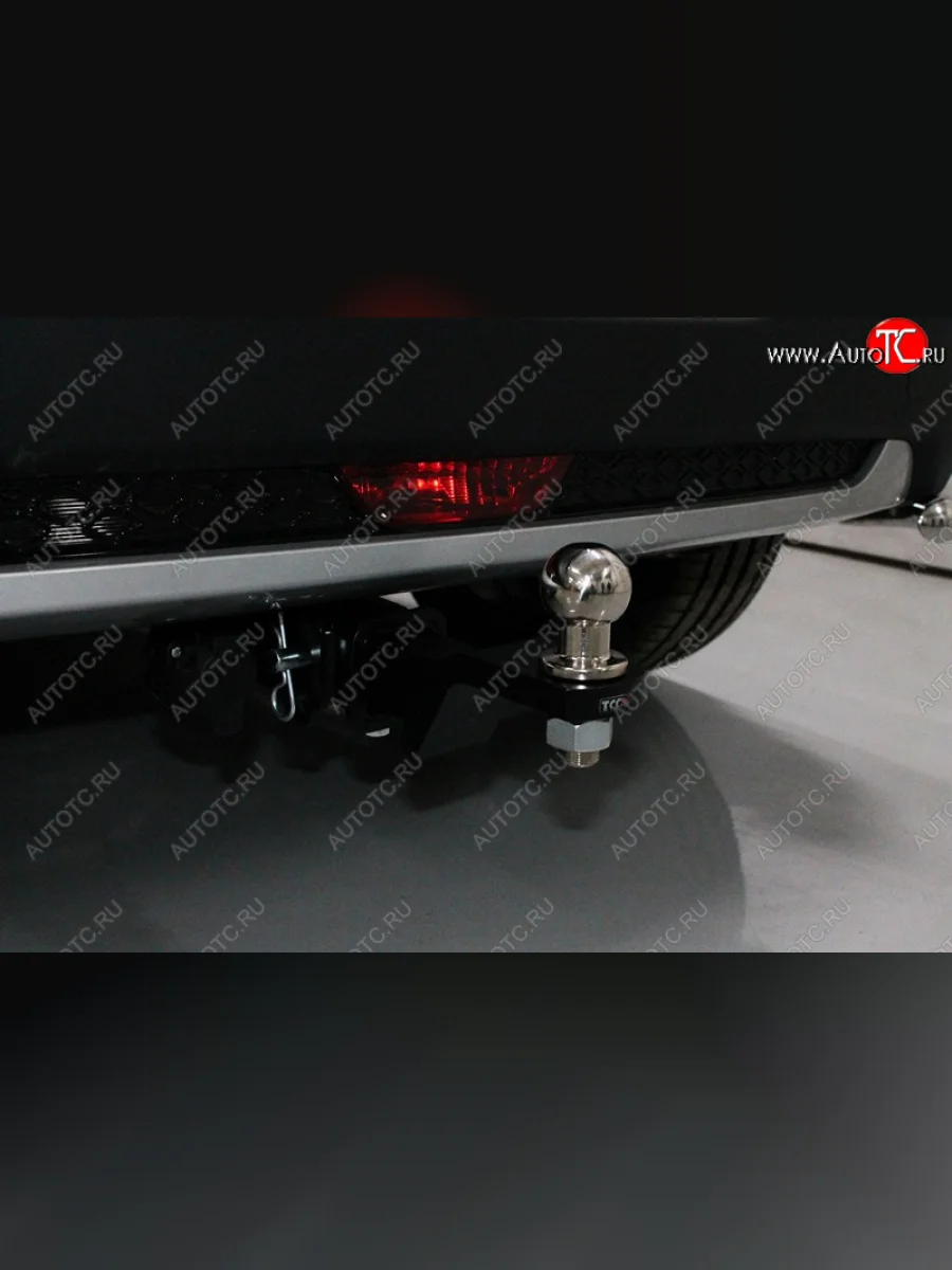 Фаркоп (тягово-сцепное устройство) TCC KIA Soul SK3 (2018-2022) (оцинкованный, шар Е нержавейка)  в Самаре Самарской области