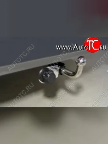 Фаркоп (тягово-сцепное устройство) TCC (оцинкованный, шар А нержавейка) Toyota RAV4 XA50 5 дв. дорестайлинг (2018-2025)