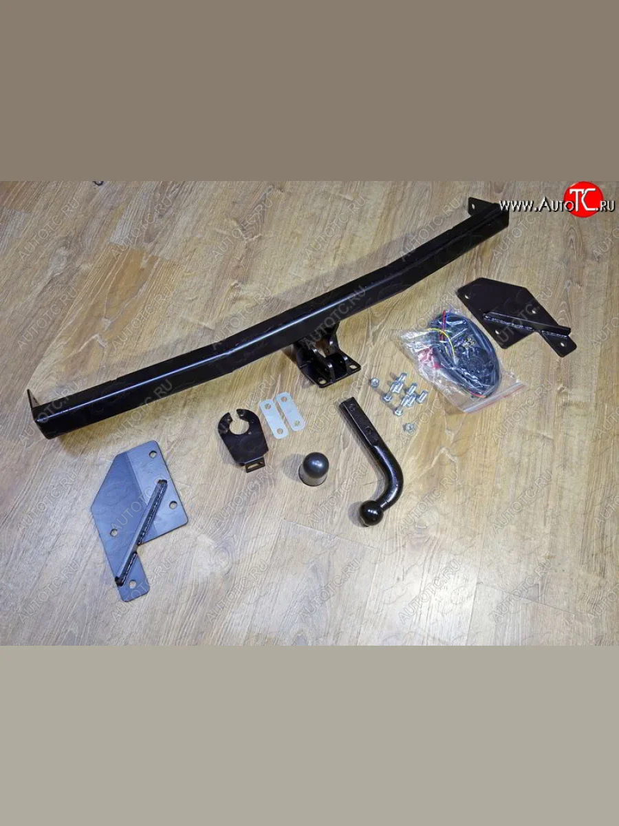 Фаркоп (тягово-сцепное устройство) TCC Hyundai Solaris HCR седан дорестайлинг (2017-2020) (Оцинкованный, шар A )  с доставкой в г. Керчь