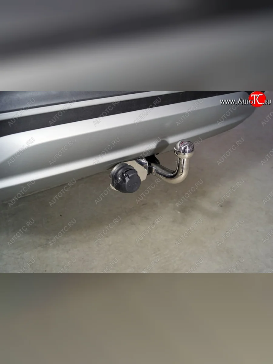 Фаркоп (тягово-сцепное устройство) TCC Hyundai Santa Fe TM рестайлинг (2020-2022) (оцинкованный, шар A нержавейка)  в Перми Пермском крае