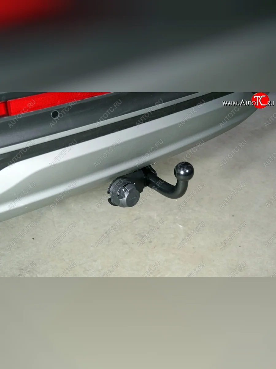 Фаркоп (тягово-сцепное устройство) TCC Hyundai Santa Fe TM рестайлинг (2020-2022) (оцинкованный, шар А)  в Керчи Республика Крым