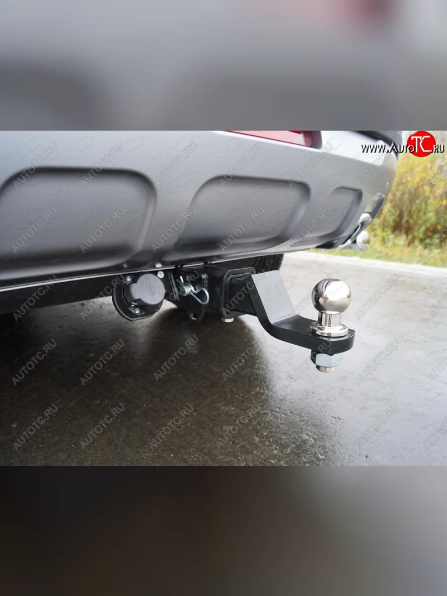 Фаркоп (тягово-сцепное устройство) TCC Geely Atlas NL3 (2016-2022) (оцинкованный, шар E нержавейка)  в Керчи Республика Крым