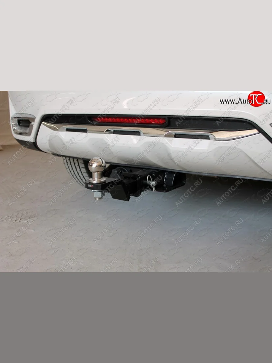 Фаркоп (тягово-сцепное устройство) TCC Haval F7  дорестайлинг (2018-2022) (Оцинкованный, шар E)  в Керчи Республика Крым