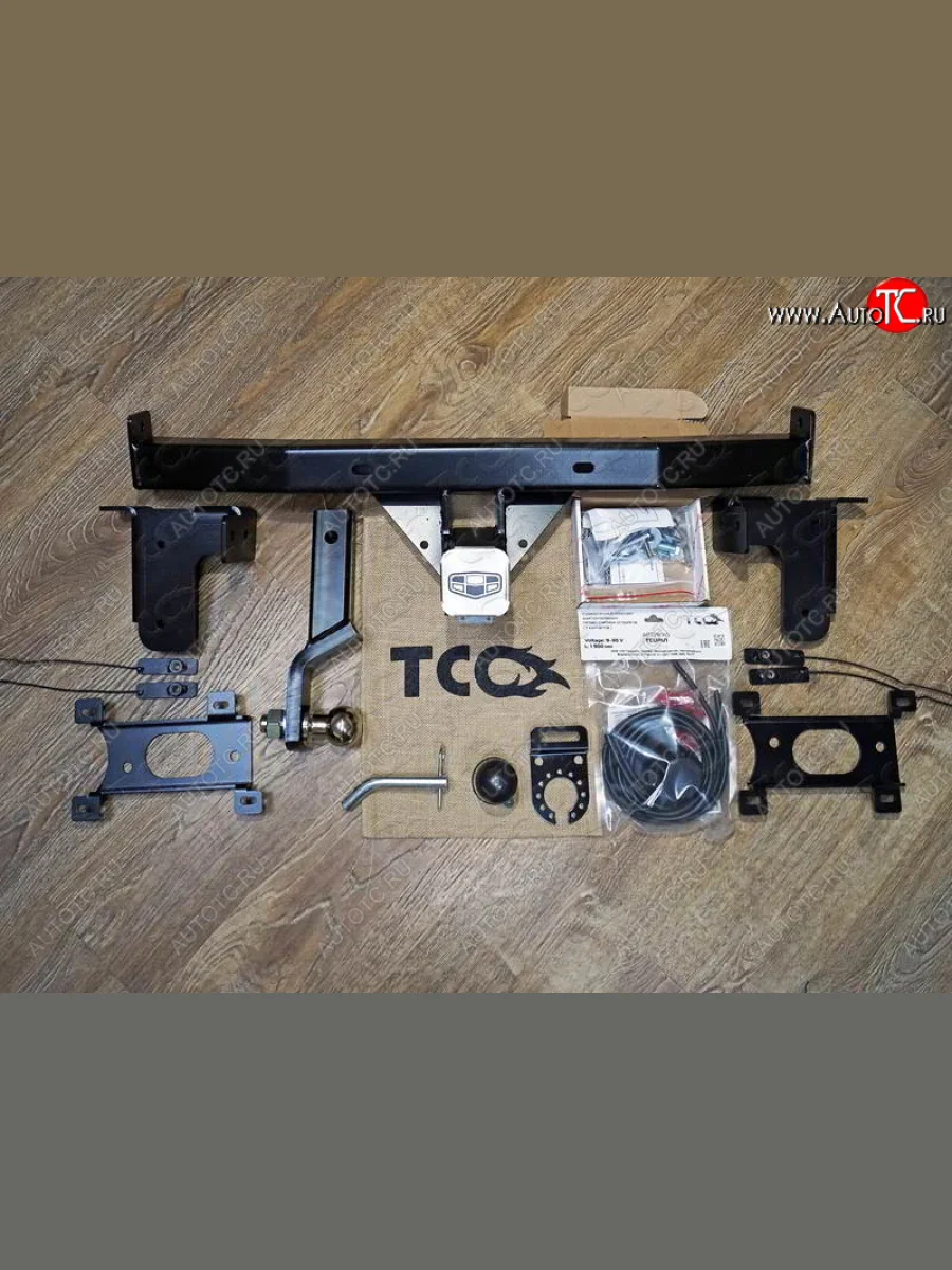 Фаркоп (тягово-сцепное устройство) TCC Geely Atlas NL3 (2016-2022) (Оцинкованный, шар E)  в Перми Пермском крае