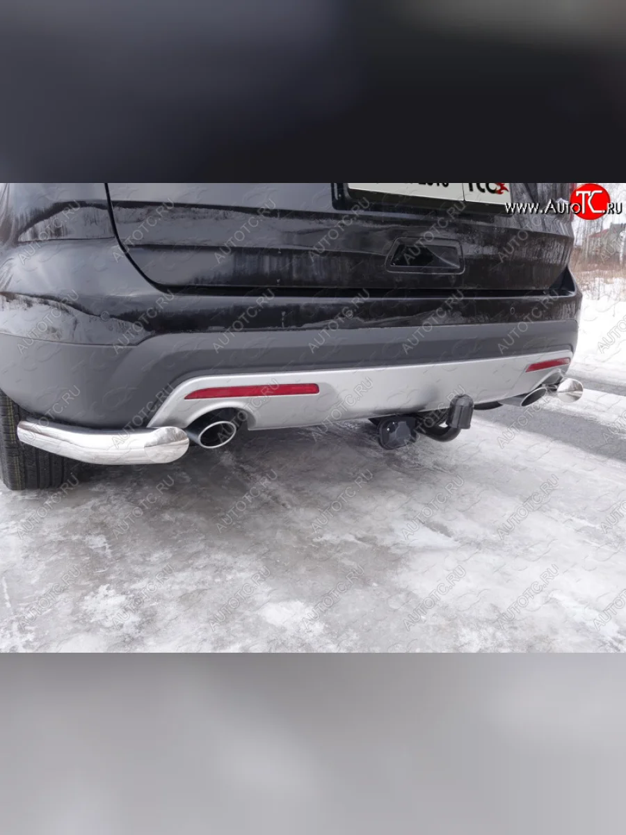 Фаркоп (тягово-сцепное устройство) TCC Ford Explorer U502 1-ый рестайлинг, 5 дв. (2015-2018) (Оцинкованный, шар A )  в Воронеже Воронежской области