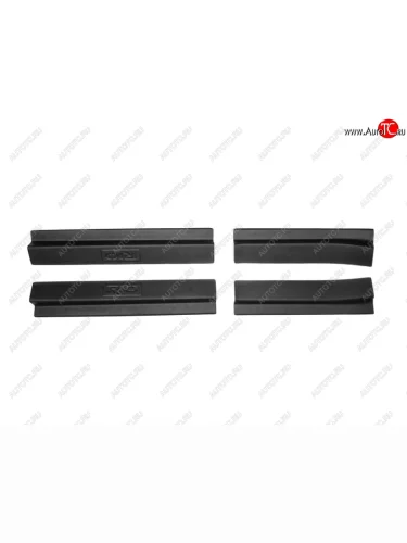 Пороги накладки дверей Petroil Tuning KIA Rio  3 QB (2015-2017) рестайлинг седан