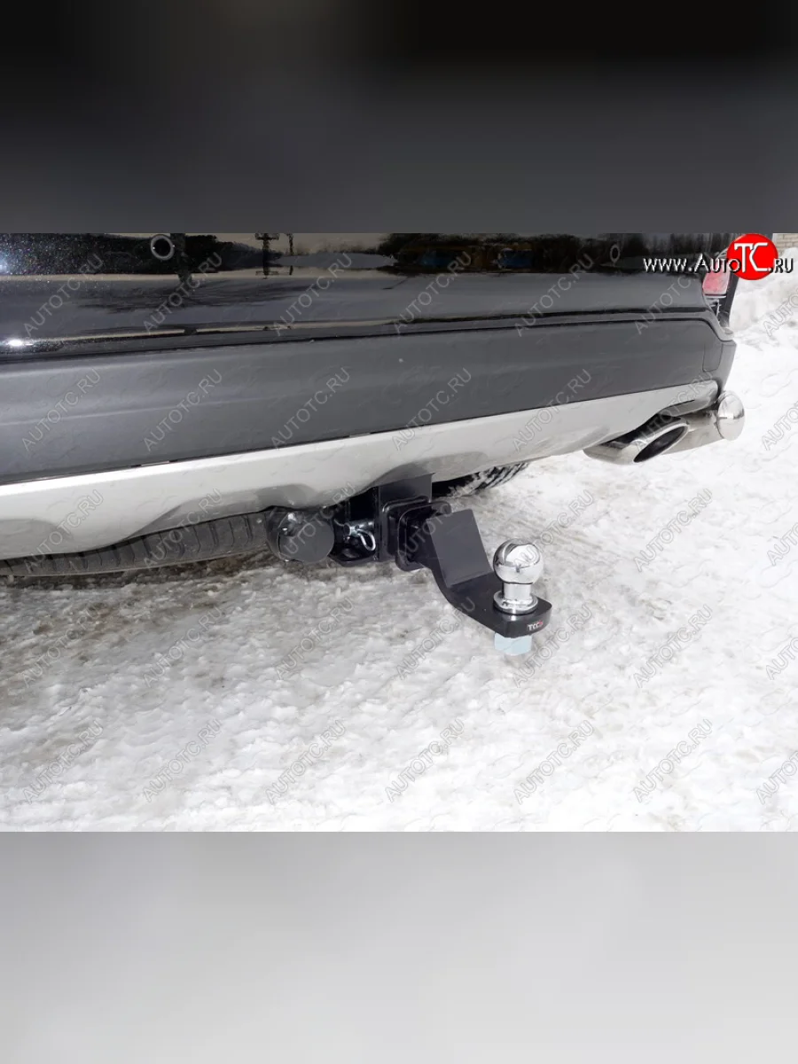 Фаркоп (тягово-сцепное устройство) TCC KIA Sorento UM/Prime рестайлинг (2018-2020) (оцинкованный, шар E нержавейка)  с доставкой в г. Керчь