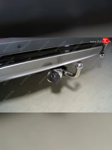 Фаркоп (тягово-сцепное устройство) TCC (Оцинкованный, шар A - нержавейка) Geely Tugella FY11,HPBA4 рестайлинг (2022-2025)