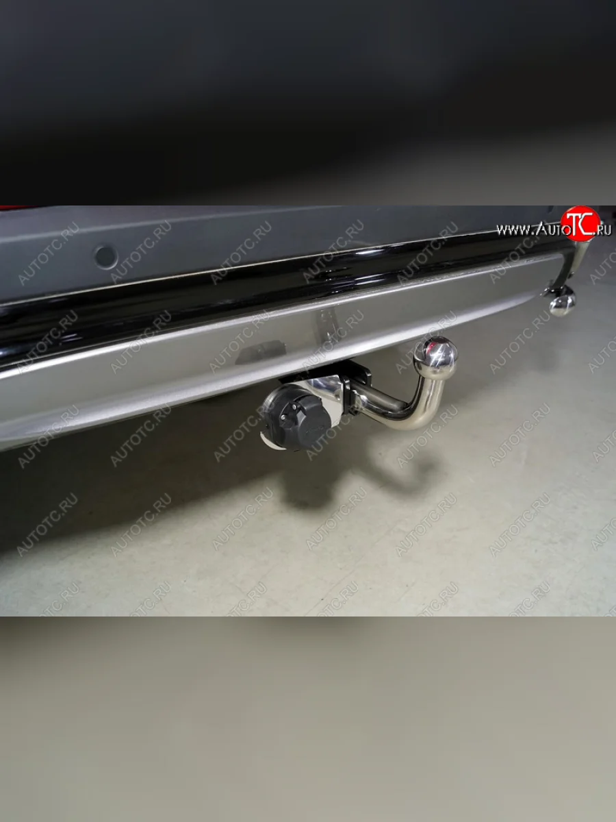 Фаркоп (тягово-сцепное устройство) TCC Geely Tugella FY11,HPBA4 рестайлинг (2022-2025) (Оцинкованный, шар A - нержавейка)  в Самаре Самарской области