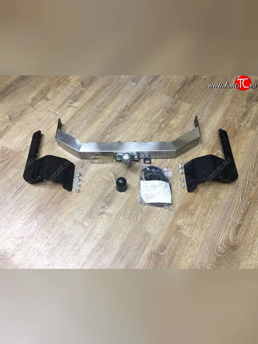 Фаркоп (тягово-сцепное устройство) TCC (надпись Toyota, кроме Executive))  Toyota Land Cruiser (2007-2021) 200 (Оцинкованный, шар F)  в Самаре Самарской области