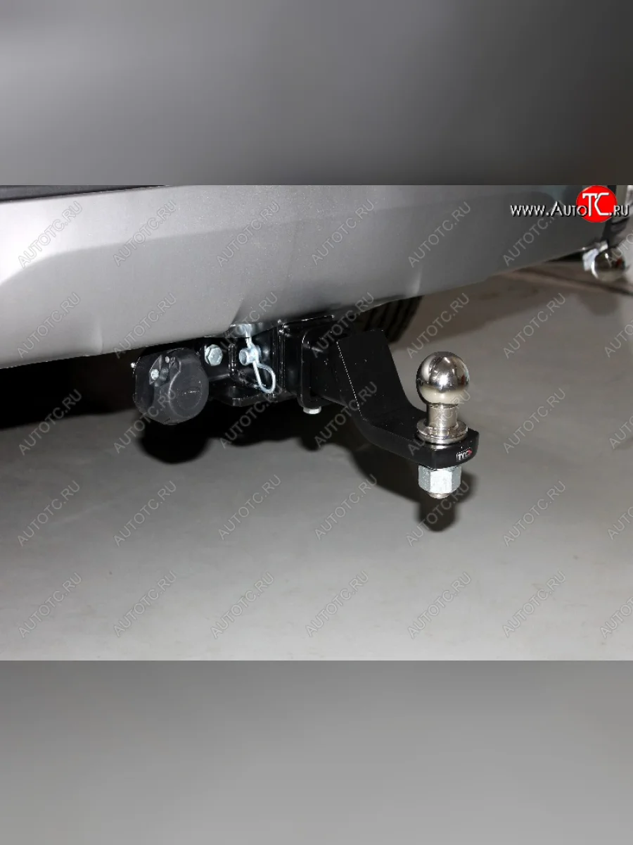 Фаркоп (тягово-сцепное устройство) TCC Chery Tiggo 8 1 T18 рестайлинг (2019-2023) (Оцинкованный, шар E - нержавейка)  с доставкой в г. Керчь