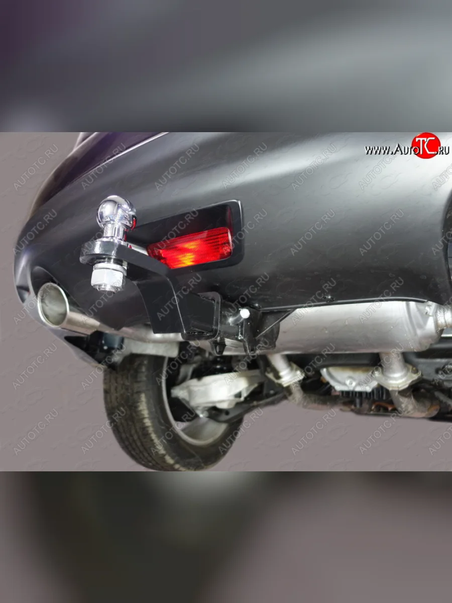 Фаркоп (тягово-сцепное устройство) TCC  INFINITI QX70 (2013-2020) S51 (Оцинкованный, шар E - нержавейка)  в Самаре Самарской области