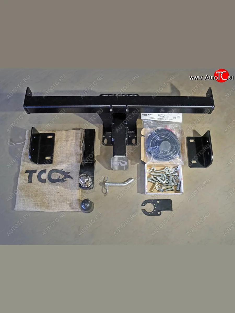 Фаркоп (тягово-сцепное устройство) TCC  INFINITI Qx50 (2017-2022) J55 (Оцинкованный, шар E - нержавейка)  в Самаре Самарской области