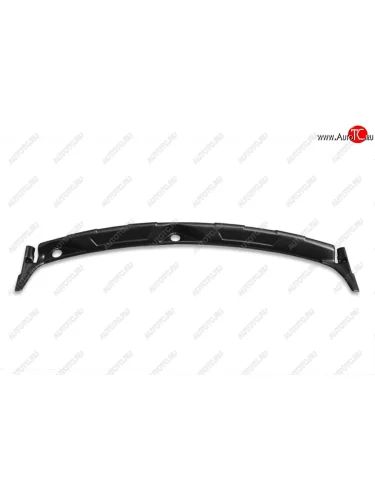 Накладка в проем стеклоочистителей переднего стекла (жабо) Petroil Tuning Nissan Terrano  D10 (2013-2022), Renault Duster  HS (2010-2021)