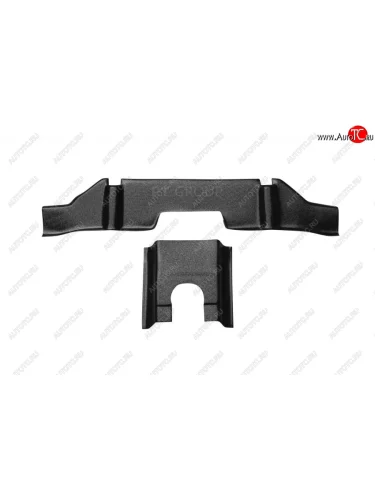 Накладки на ковролин заднего ряда Petroil Tuning Renault Duster  HS (2010-2021) дорестайлинг, рестайлинг