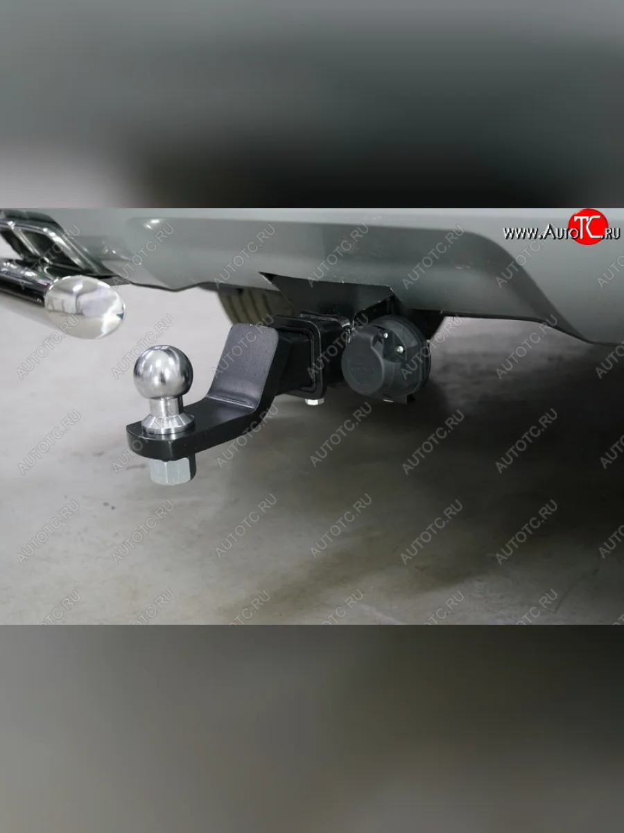 Фаркоп (тягово-сцепное устройство) TCC KIA Mohave HM2 (2019-2022) (оцинкованный, шар Е нержавейка)  в Керчи Республика Крым