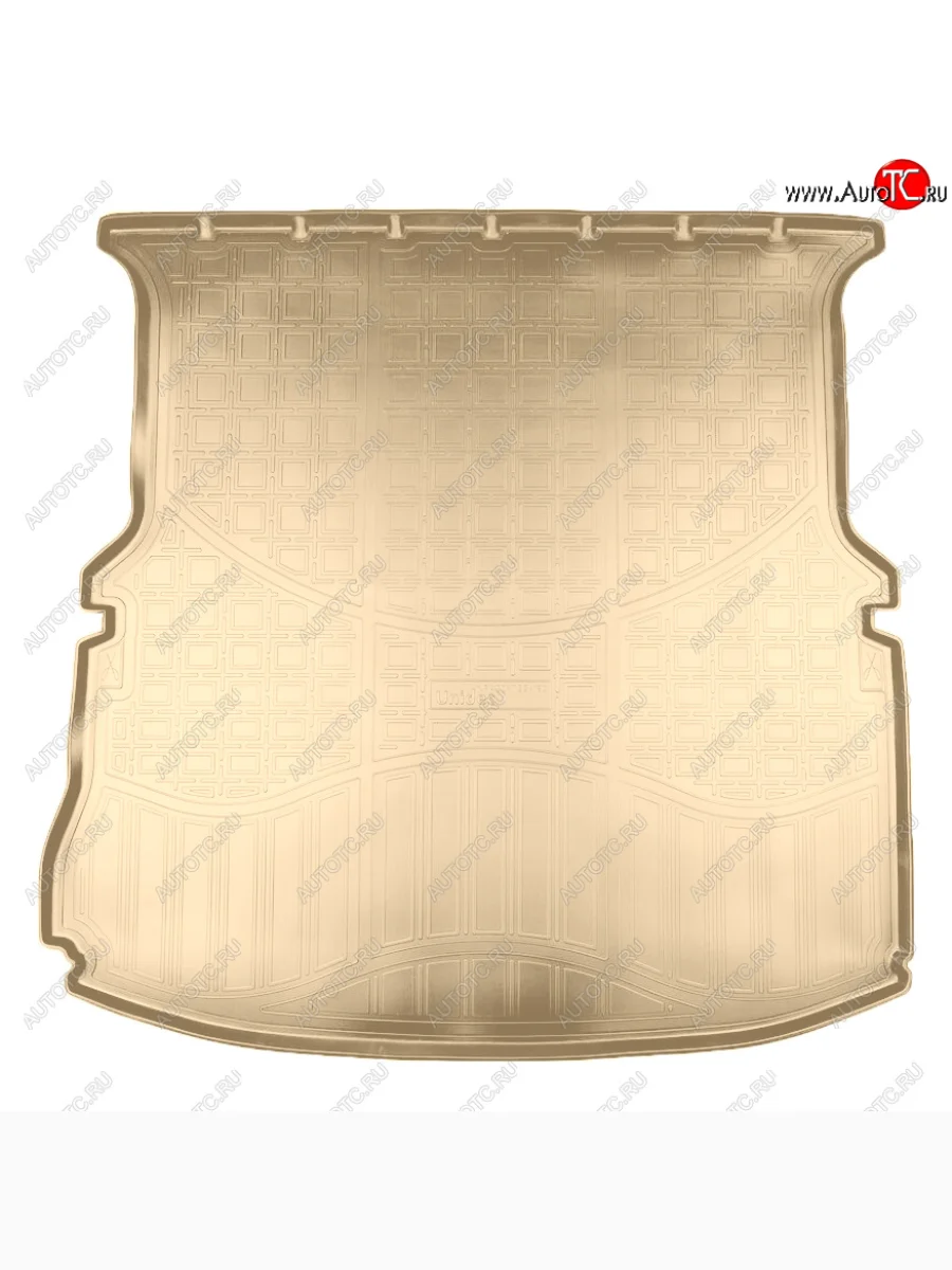 Коврик багажника Norplast Unidec (сложенный 3-й ряд) Ford Explorer U502 дорестайлинг (2010-2016) (Цвет: бежевый)  в Керчи Республика Крым