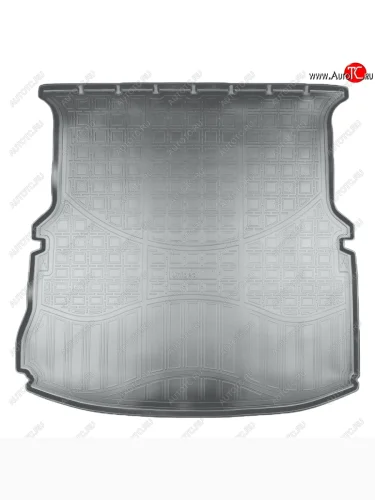 Коврик багажника Norplast Unidec (сложенный 3-й ряд) (Цвет: серый) Ford Explorer U502 1-ый рестайлинг, 5 дв. (2015-2018)
