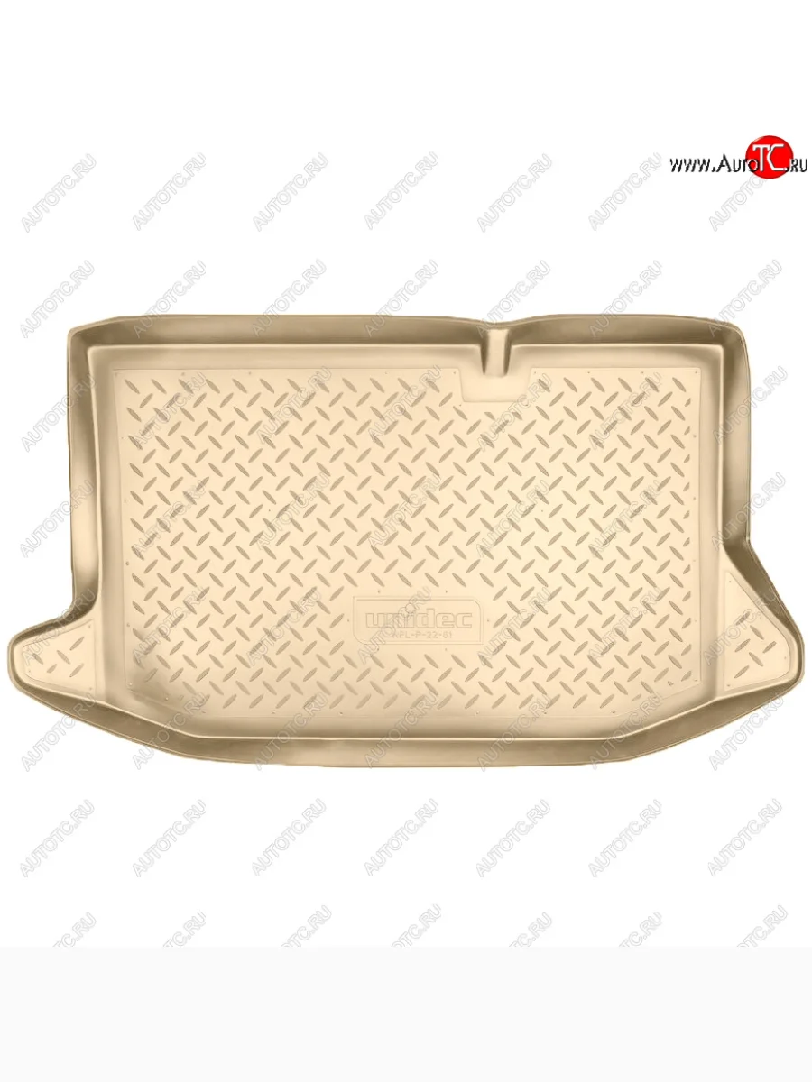 Коврик багажника Norplast Unidec Ford Fiesta 6 хэтчбэк 5 дв. дорестайлинг (2008-2012) (Цвет: бежевый)  в Перми Пермском крае