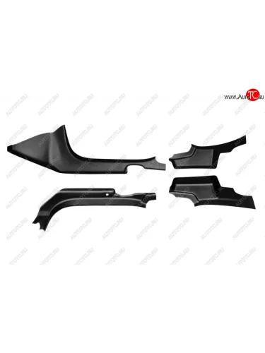 Накладки на ковролин пола Petroil Tuning Renault Arkana (2019-2025)