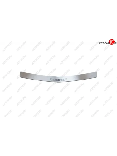 Защитная накладка заднего бампера Petroil Tuning Chevrolet Cobalt (2019-2023) седан 2-ой рестайлинг