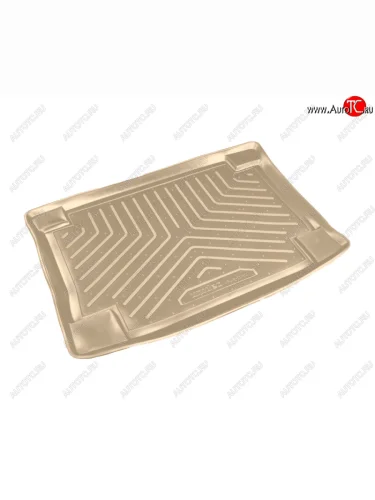 Коврик багажника Norplast Unidec (Цвет: бежевый) Ford Focus 1 хэтчбэк 3 дв. дорестайлинг (1998-2002)