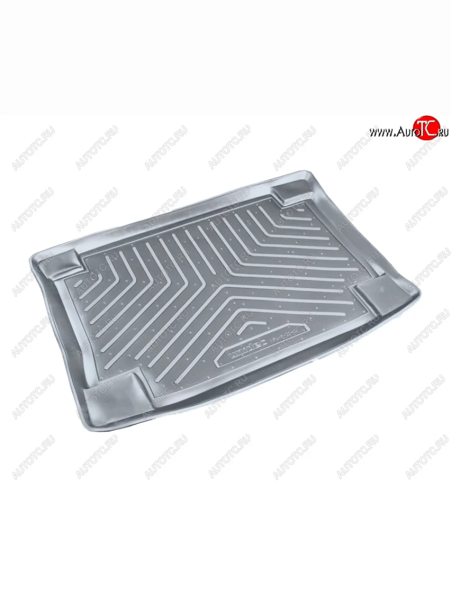 Коврик багажника Norplast Unidec Ford Focus 1 хэтчбэк 5 дв. дорестайлинг (1998-2002) (Цвет: серый)  в Керчи Республика Крым