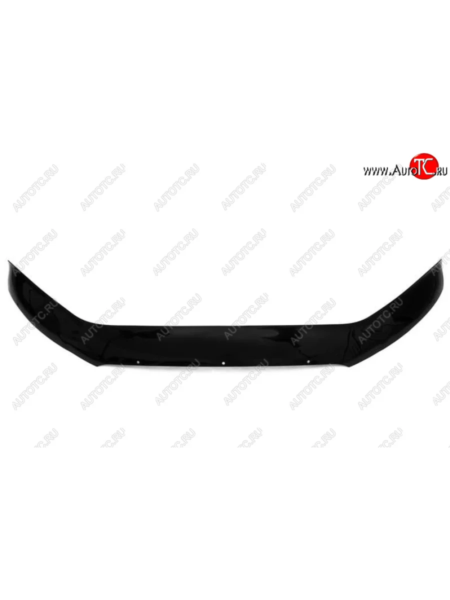 Дефлектор капота REIN (ЕВРО крепеж, без логотипа) Audi A4 B8 дорестайлинг, универсал (2007-2011)  с доставкой в г. Керчь