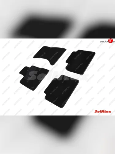 Текстильные коврики в салон V 10 (до V3,5) SEINTEX LUX Ford Explorer U502 дорестайлинг (2010-2016)