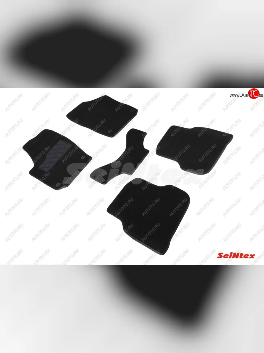 Текстильные коврики в салон SEINTEX (Glonass) LUX Volkswagen Polo Mk6 лифтбек (2020-2022)  в Перми Пермском крае