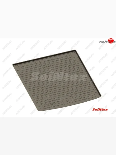 Коврик в багажник SeiNtex (полимерный) (Цвет: черный) BMW X6  G06 (2019-2023)