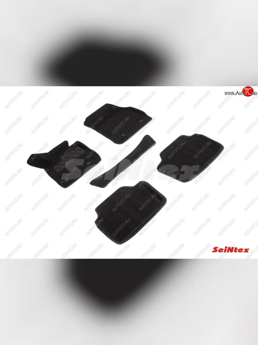 Текстильные коврики в салон SEINTEX 3D 2WD BMW 3 серия F30 седан дорестайлинг (2012-2015)  в Перми Пермском крае