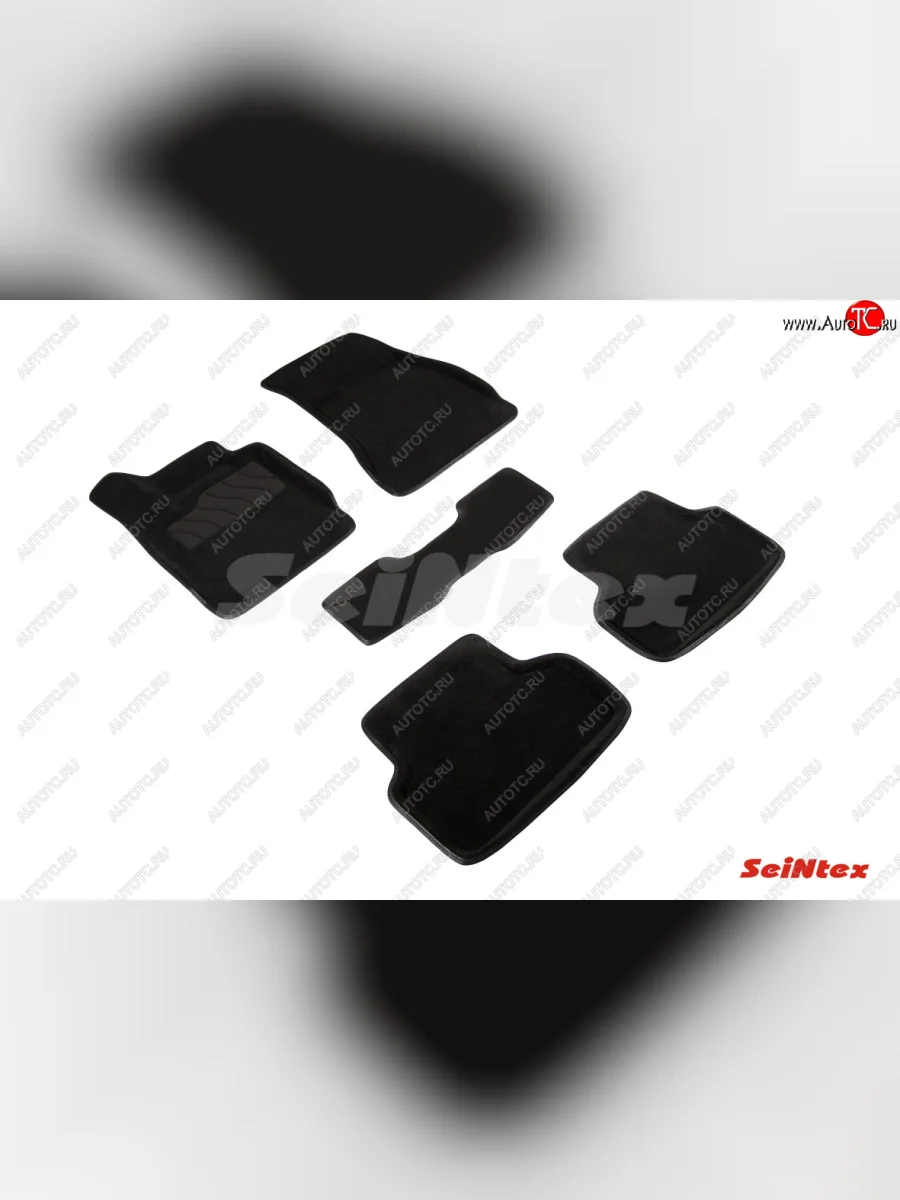 Текстильные коврики в салон SEINTEX 3D BMW 5 серия G30 дорестайлинг, седан (2016-2020)  в Перми Пермском крае