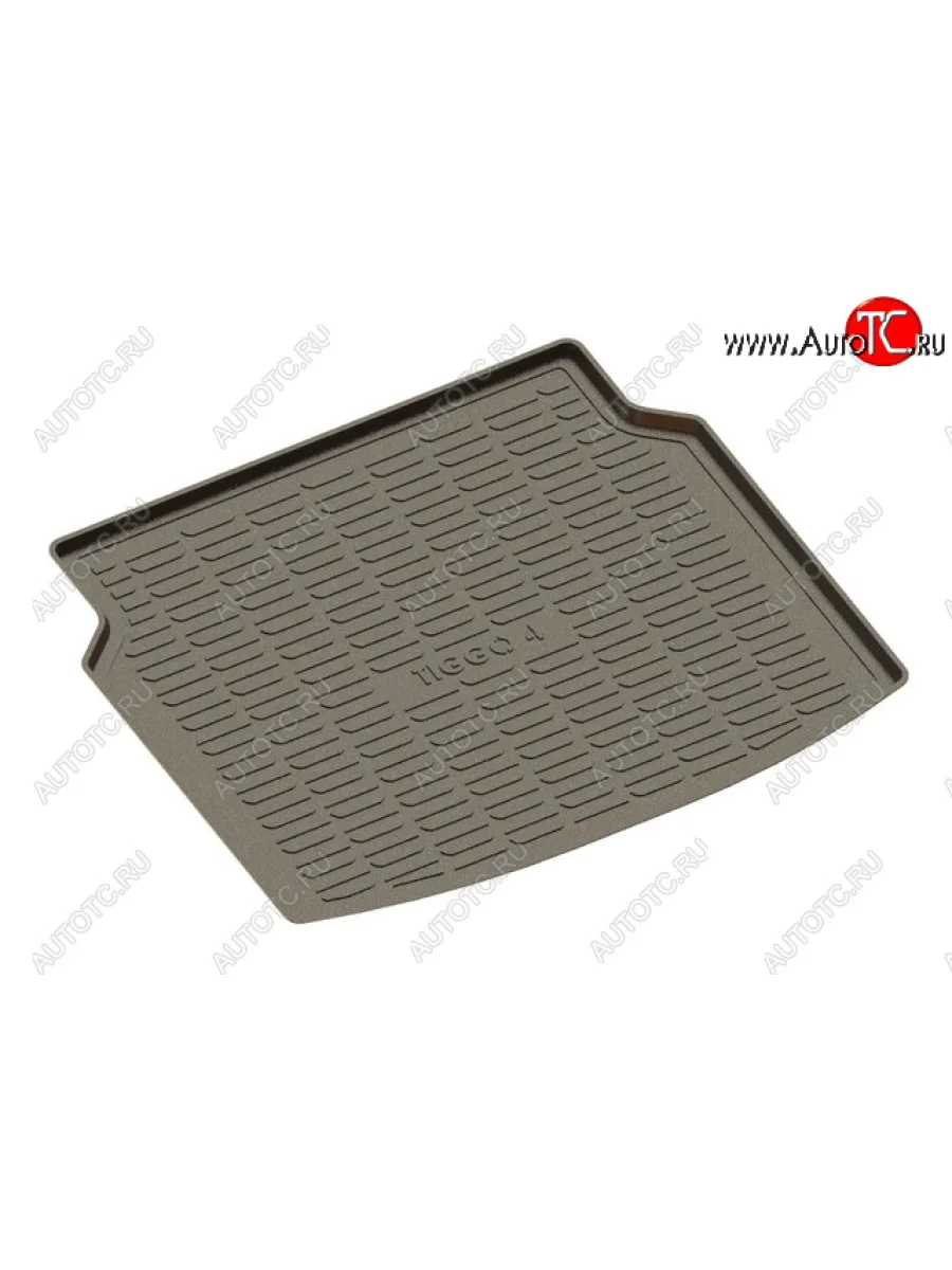 Коврик в багажник SeiNtex (полимерный) Chery Tiggo 4 дорестайлинг (2017-2020) (Цвет: черный)  в Керчи Республика Крым