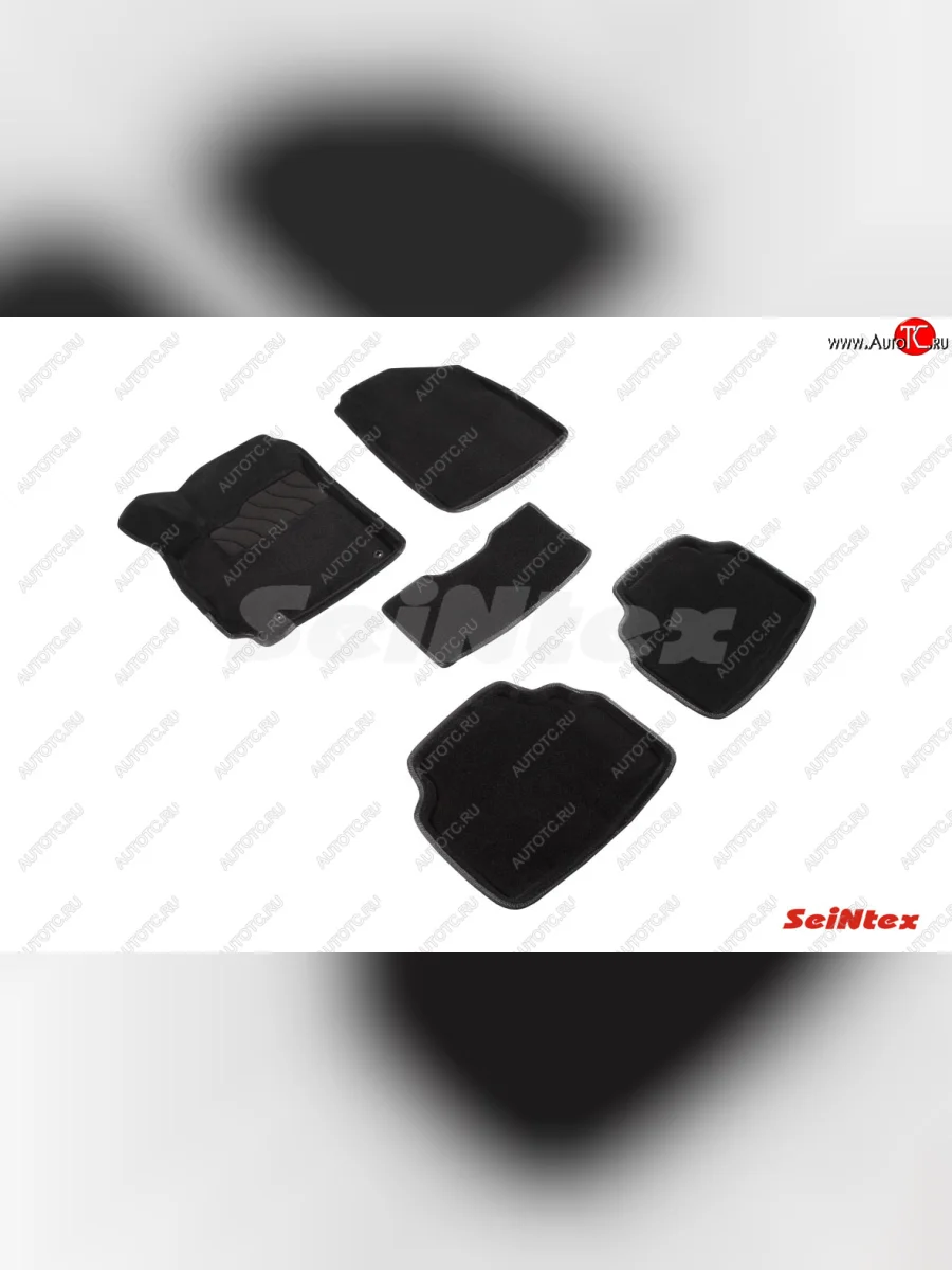 Текстильные коврики в салон SEINTEX 3D KIA Seltos SP2 дорестайлинг (2019-2022)  в Перми Пермском крае