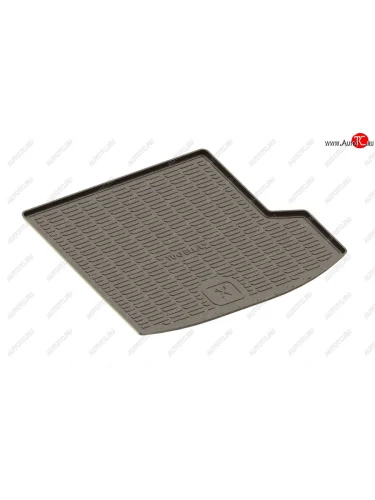 Коврик в багажник SeiNtex (полимерный) (Цвет: черный) Geely Tugella FY11,HPBA4 дорестайлинг (2019-2023)