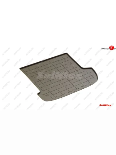 Коврик в багажник SeiNtex (полимерный) (Цвет: черный) Haval H5 (2020-2023) рестайлинг