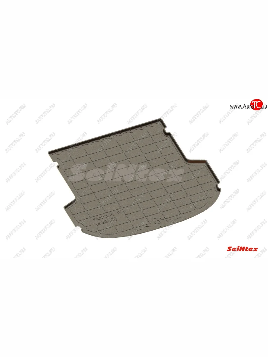 Коврик в багажник SeiNtex (полимерный) Hyundai Santa Fe TM рестайлинг (2020-2022)  в Керчи Республика Крым