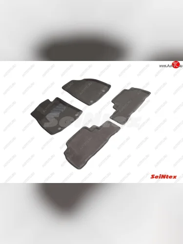 Текстильные 3D коврики в салон SEINTEX серые Lexus RX350 AL10 рестайлинг (2012-2015)