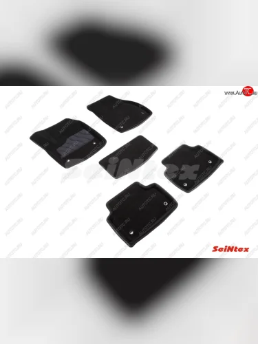 Текстильные 3D коврики в салон SEINTEX Land Rover Range Rover Evoque 2 L551 дорестайлинг (2018-2023)