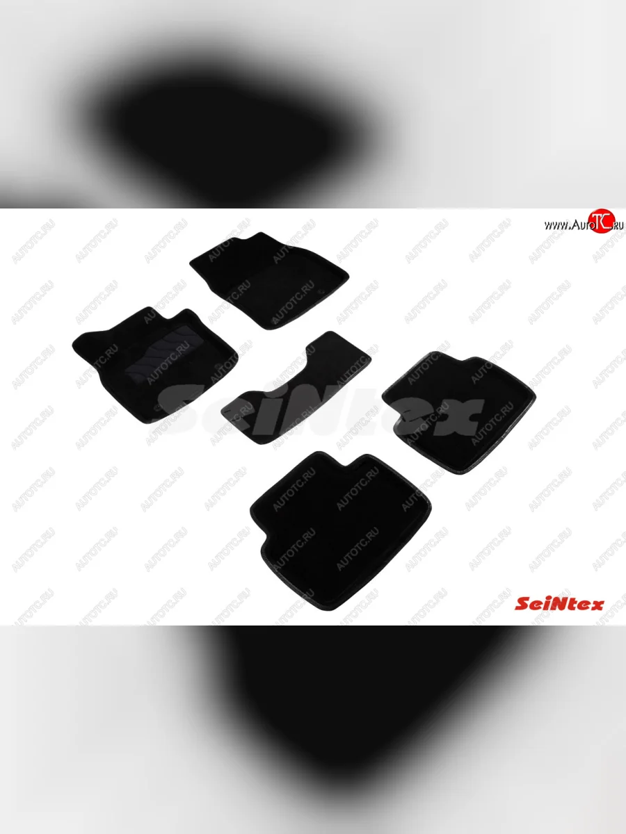 Текстильные 3D коврики в салон SEINTEX Mazda 3/Axela BP хэтчбэк (2019-2025)  с доставкой в г. Керчь