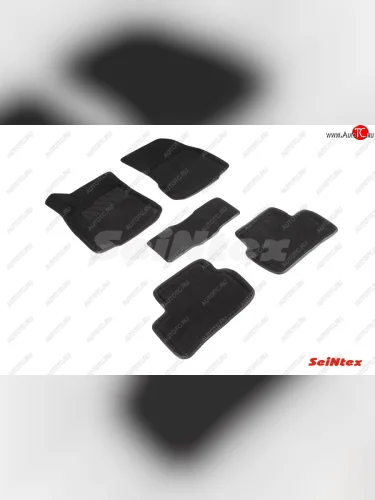 Текстильные 3D коврики в салон SEINTEX Mercedes-Benz A class W177 хэтчбэк 5 дв. (2018-2025)