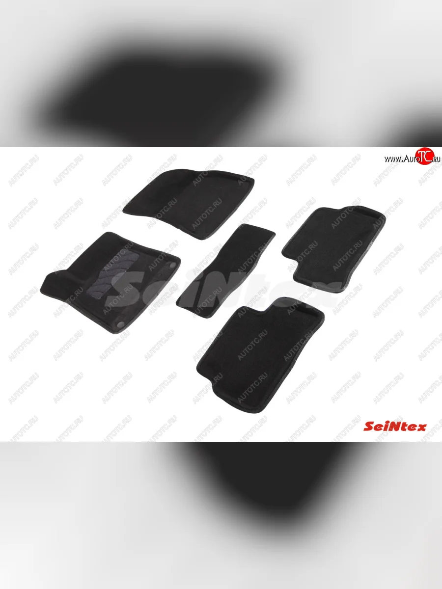 Текстильные 3D коврики в салон SEINTEX Mercedes-Benz CLA class X118 универсал (2019-2025)  в Керчи Республика Крым