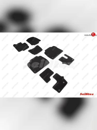 Текстильные 3D коврики в салон SEINTEX Mercedes-Benz GLS-Class X167 (2019-2025)