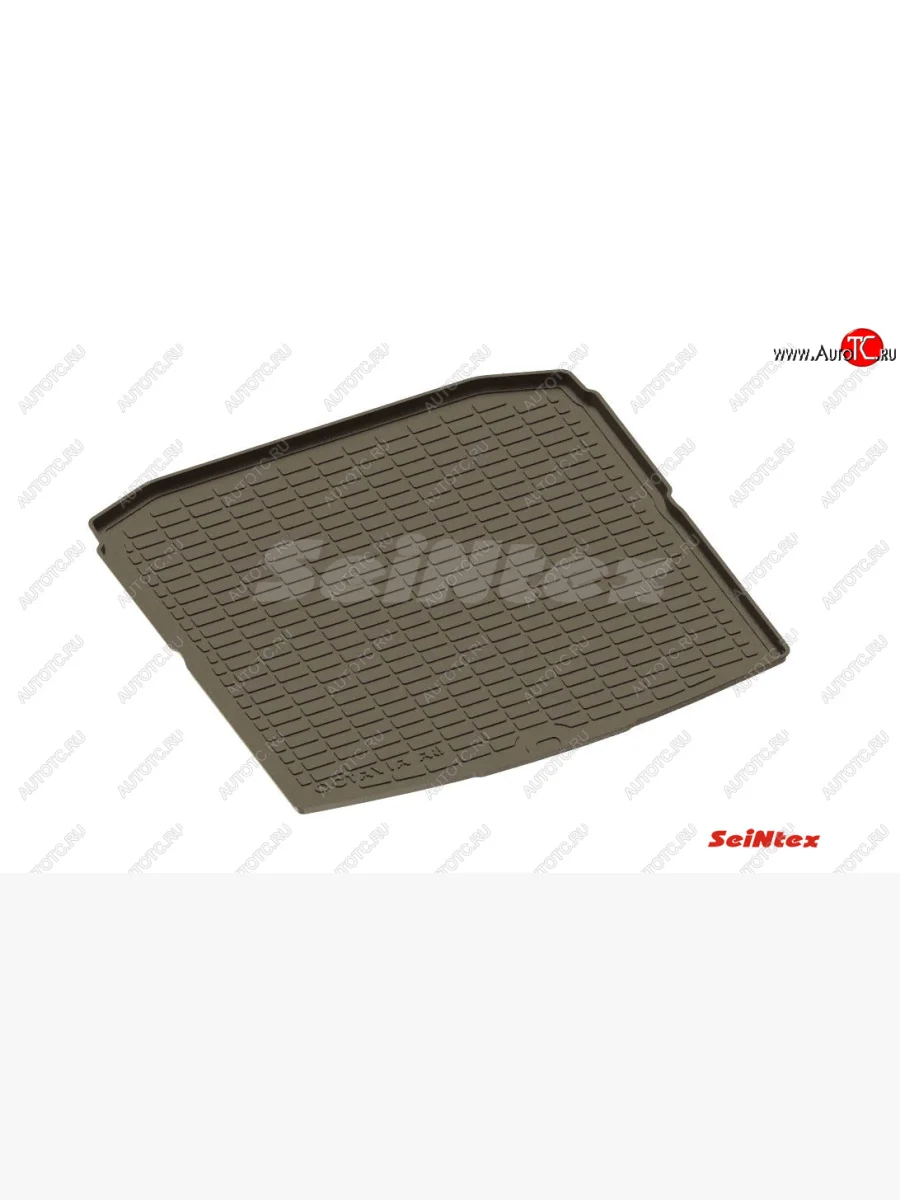 Коврик в багажник SeiNtex (полимерный) Skoda Octavia А8 лифтбэк (2019-2022) (Комплектация Active)  в Самаре Самарской области