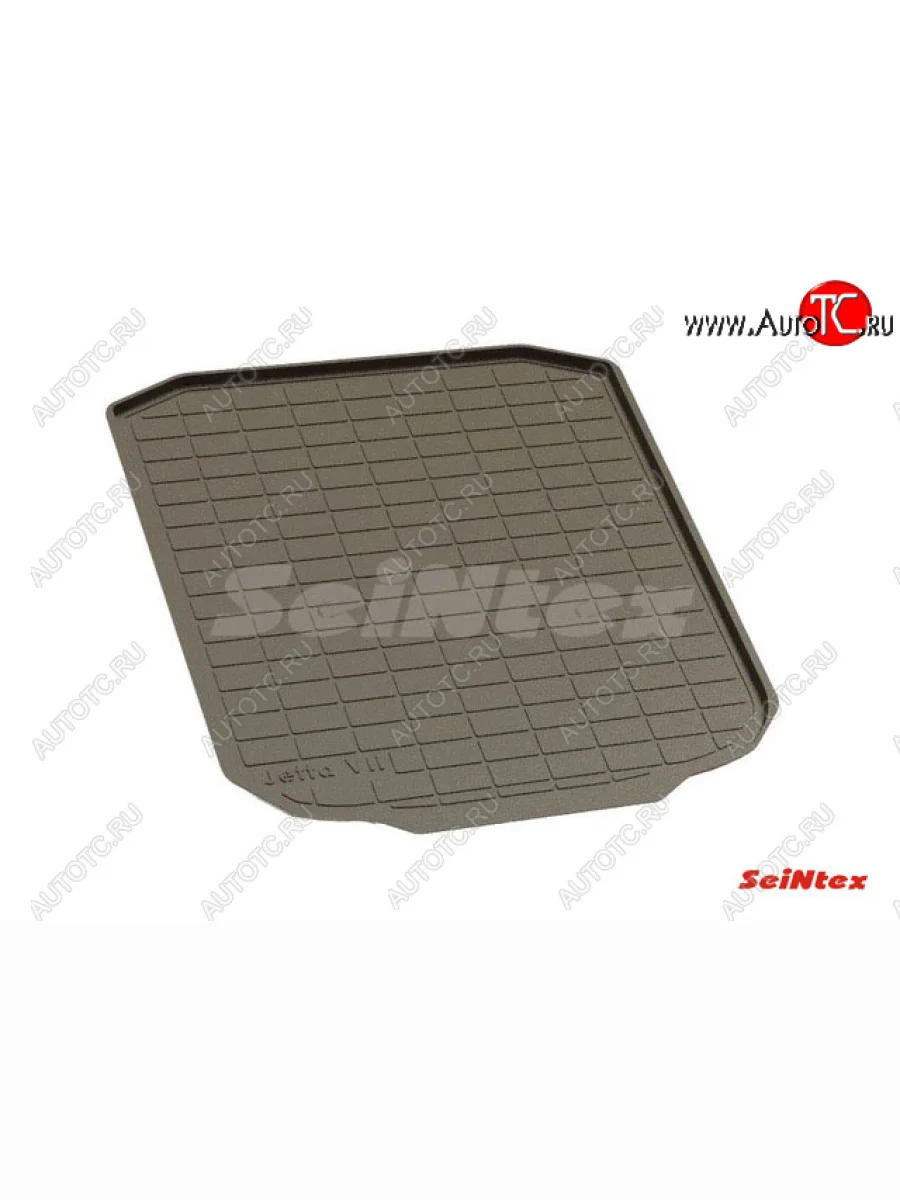 Коврик в багажник SeiNtex (полимерный) Volkswagen Jetta A7 седан дорестайлинг (2018-2022)  в Перми Пермском крае